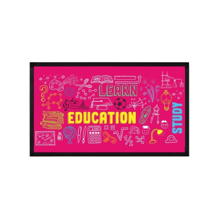 ecran affichage dynamique education