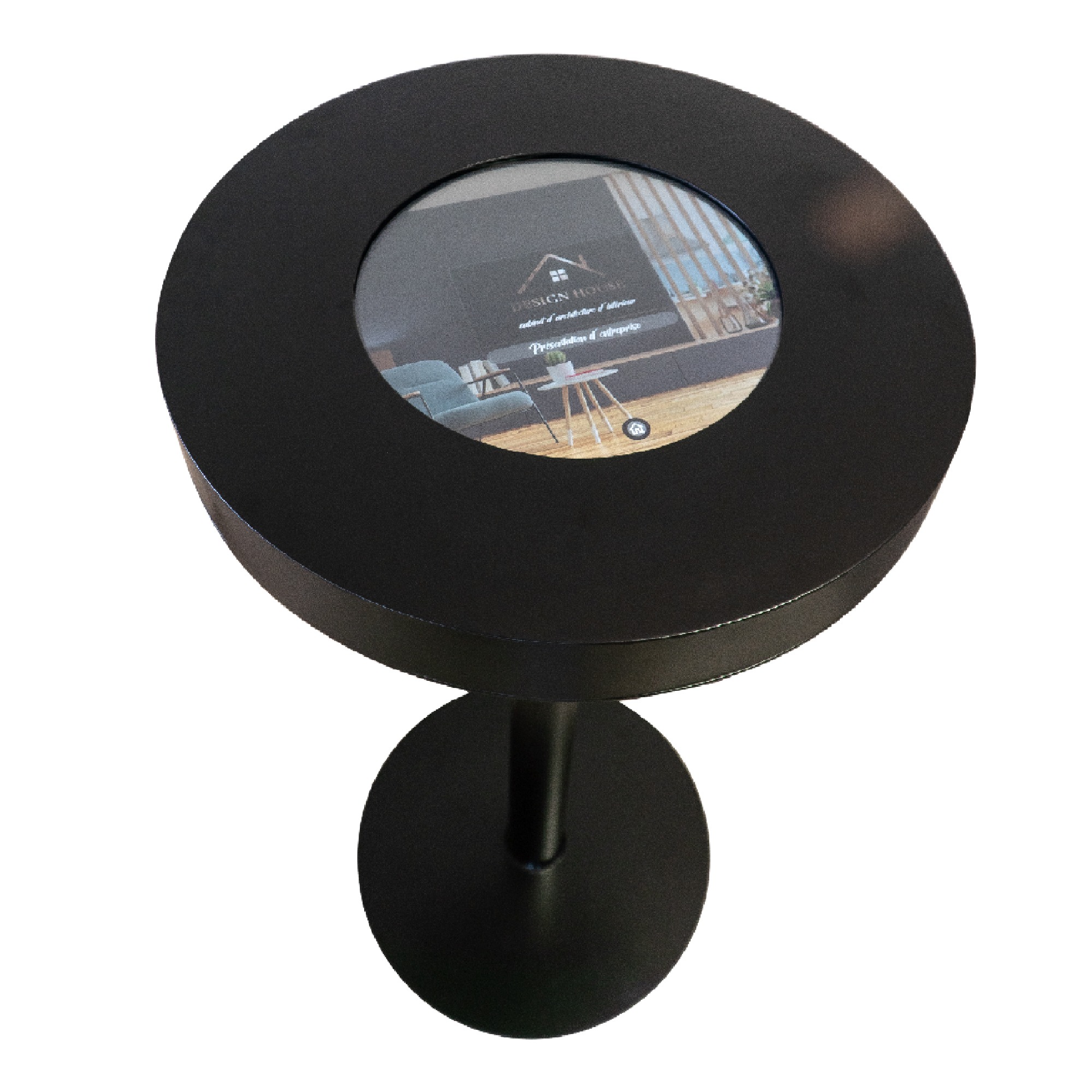 Table rond tactile