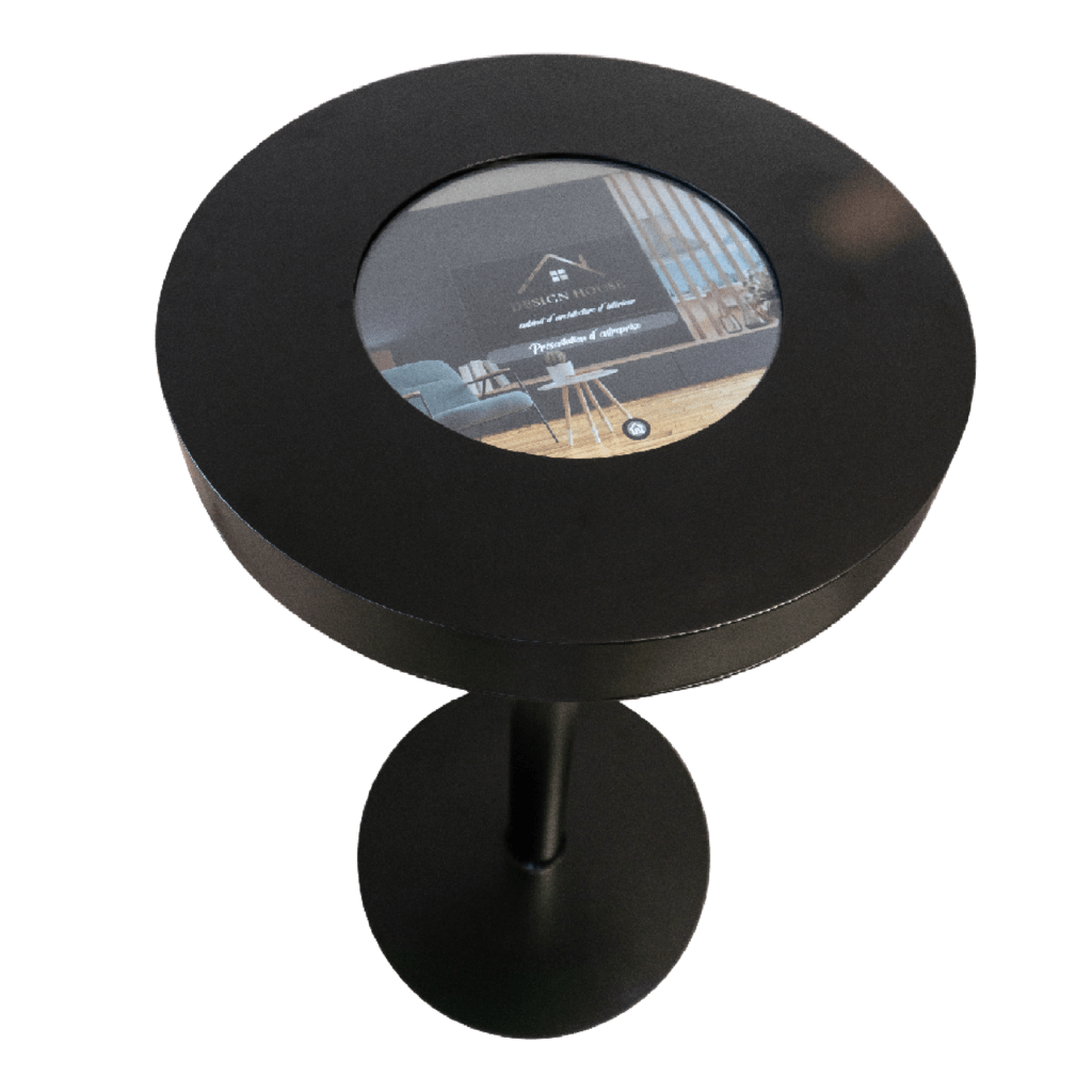 Table rond tactile